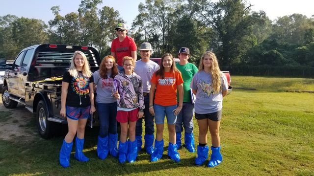 FC FFA Members attend Statewide Livestock Judging Training